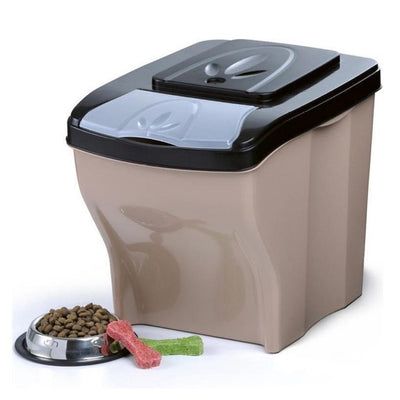 Container per alimentazione per animali domestici Bama 3x20l taupe beige