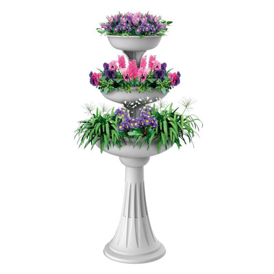 Bama Trevy Fioriera Fiorter 50x114 cm bianco