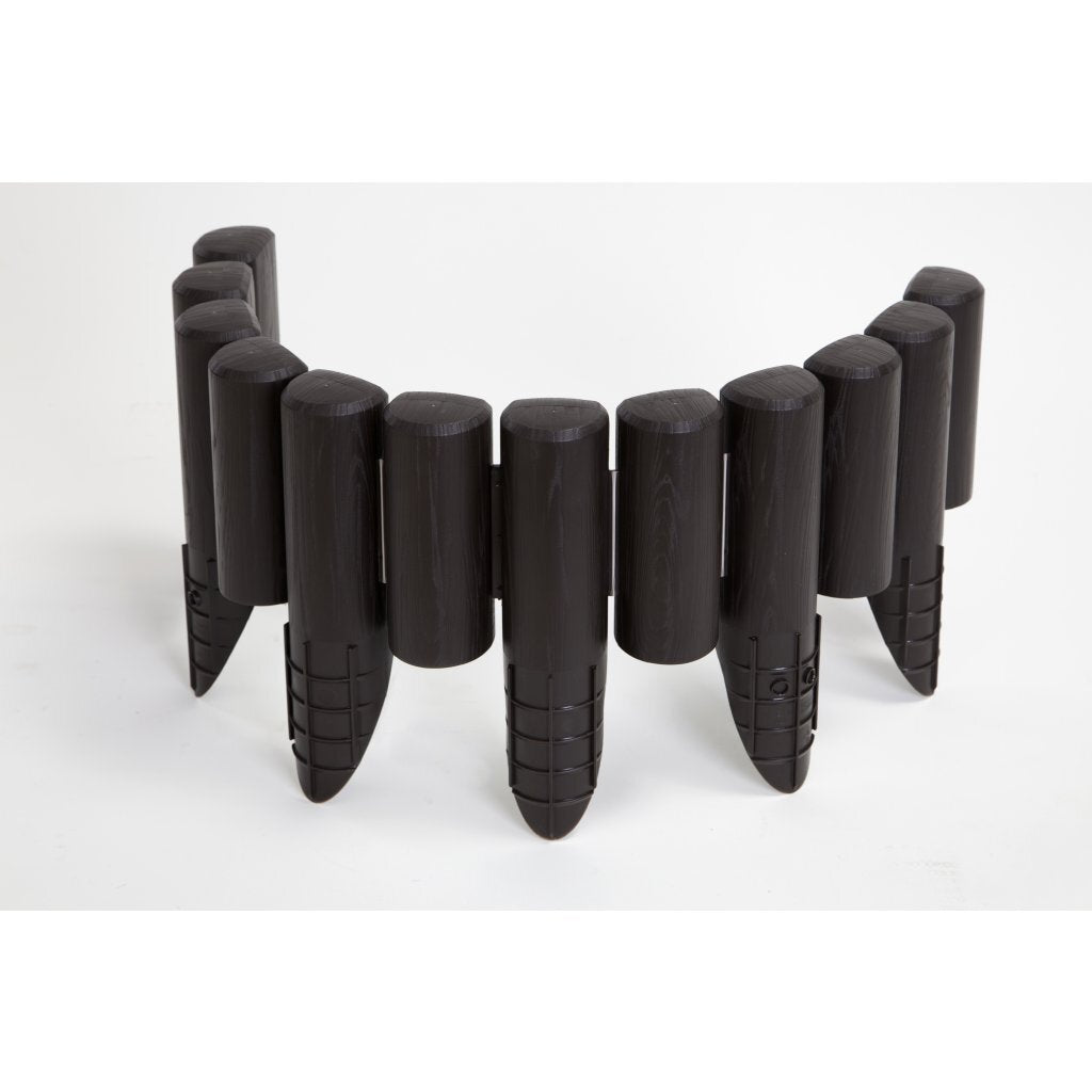 Bama Garden Modular Rand imitazione in legno 38.5x15 cm 6 pezzi marroni