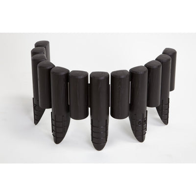 Bama Garden Modular Rand imitazione in legno 38.5x15 cm 6 pezzi marroni