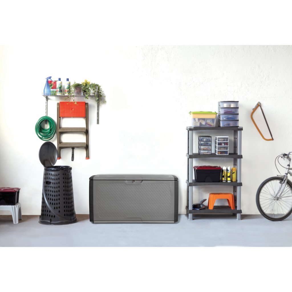 Container Bama Mettitutto 350L 122x56x63 cm Antracite grigio