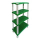 BAMA Futuro Storage System 4 estantes 80x40x137 cm verde