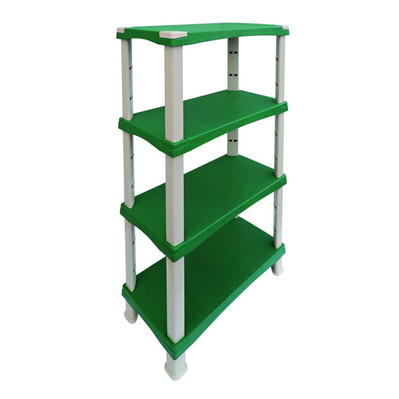 BAMA Futuro Storage System 4 estantes 80x40x137 cm verde