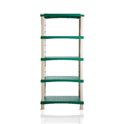 Bama futuro opbergsysteem 5 planken 80x40x174 cm groen