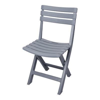 Sedia da giardino pieghevole Pro Garden Komodo 44x41x78 cm grigia