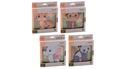 Puzzle Cilgro jouéco con animali selvatici
