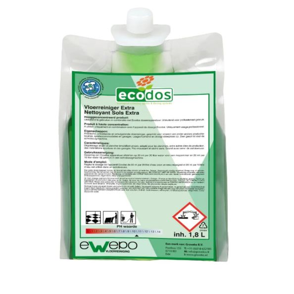 Limpiador de suelos Ecodos extra (3x 1,8 litros)
