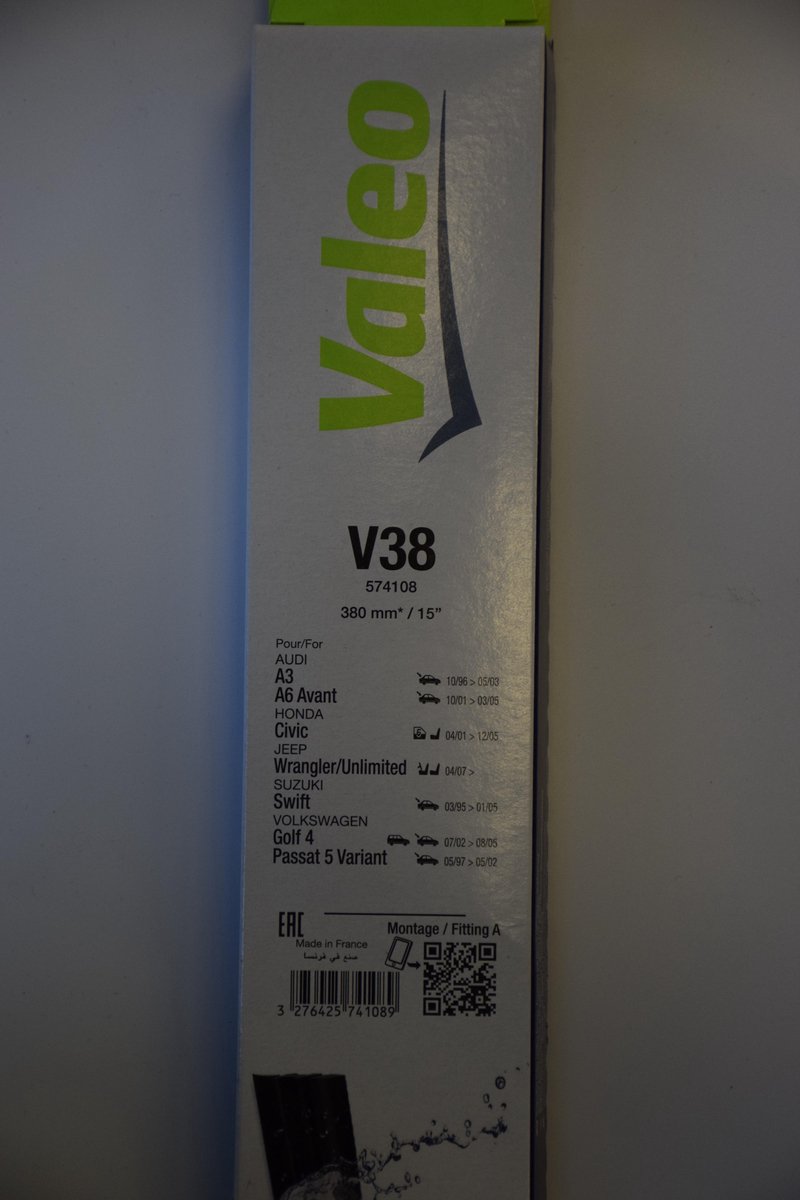 Valeo silencio v38 front wiper 1st