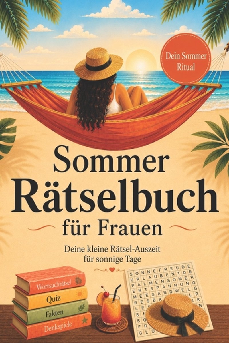 Sommer-rätselbuch para mujeres