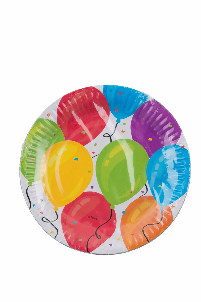 Plato de papel sin marca sans marque 18cm 6ud pa