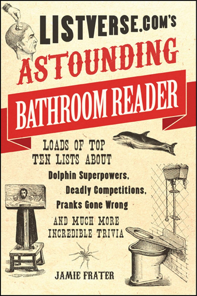 El asombroso lector de baños de Listverse.com