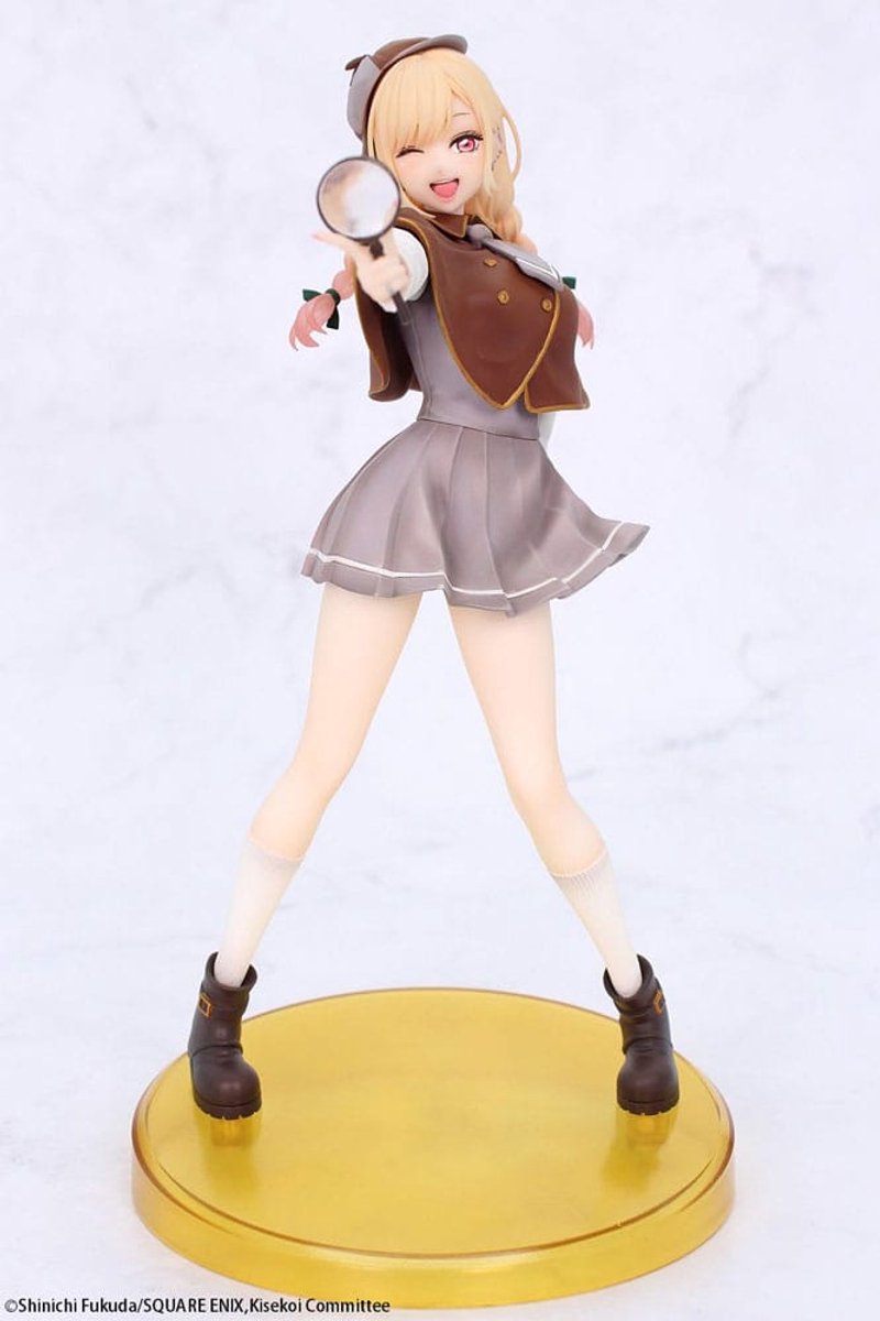 Servizio di sistema il mio travestimento tesoro Vivit statua in pvc Marin Kitagawa detective ver. Statua di 18 centimetri
