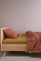 Beddinghouse - jersey - topper diviso - lenzuolo con angoli - 180x220 cm - giallo