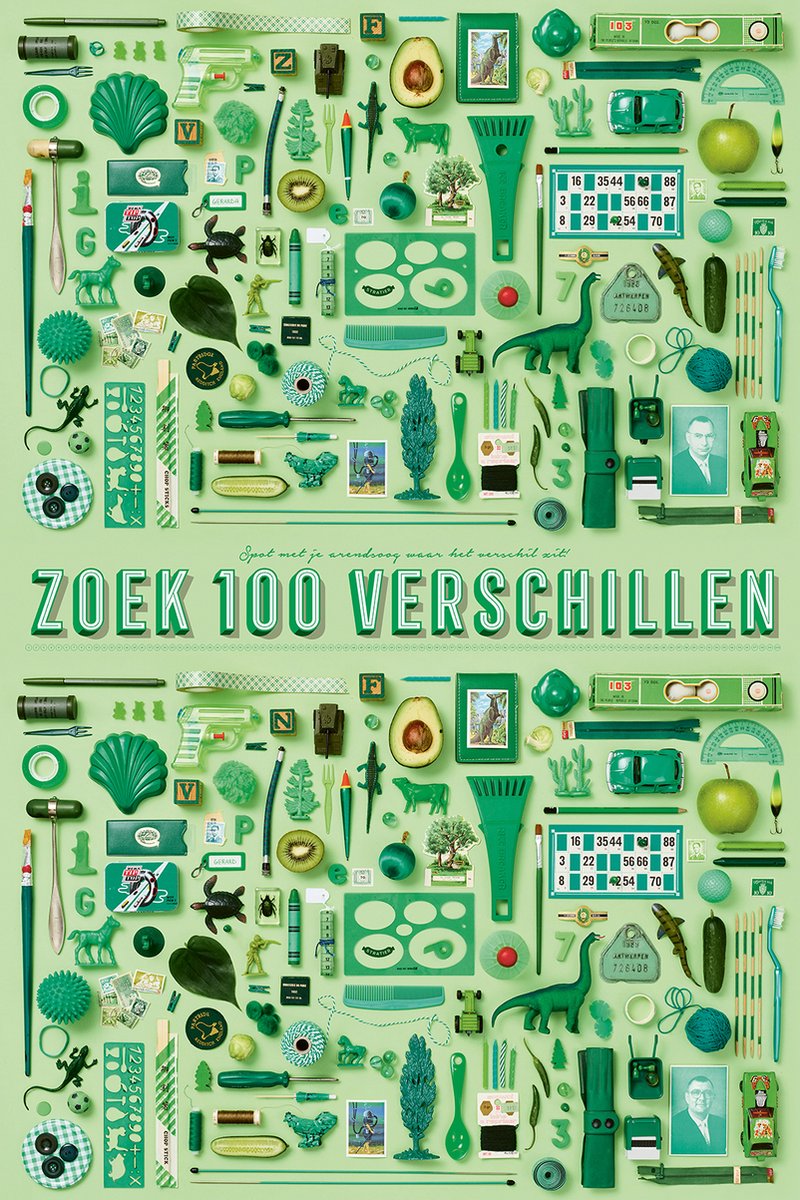 Poster del gioco Stratier XL - trova 100 differenze (verde) - gioco