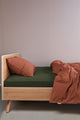 Beddinghouse - jersey - lenzuolo con angoli - 90x220 cm - verde scuro