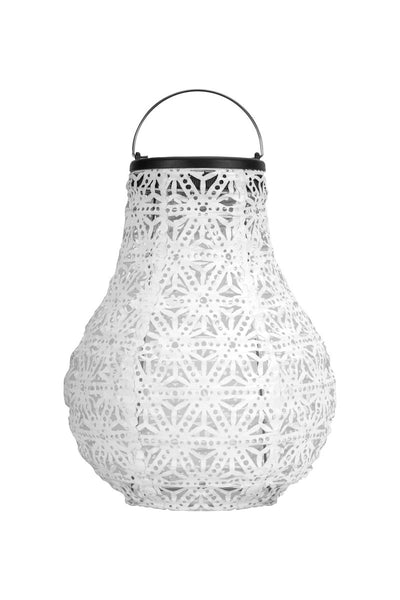 Lanterna solare Pauleen sunshine blaze ip44 3500k 2x4lm bianco