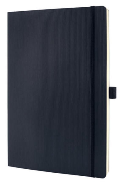 Sigel - cuaderno - conceptum pure - a4 - tapa blanda - negro - 194 páginas - 80 gramos - diamante - si-co310