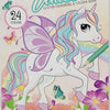 Grafix a4 glitter kleur- en sticker boek