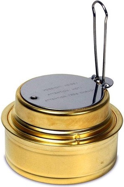 Bruciatore ad alcool Esbit - ottone - compatto - con maniglia