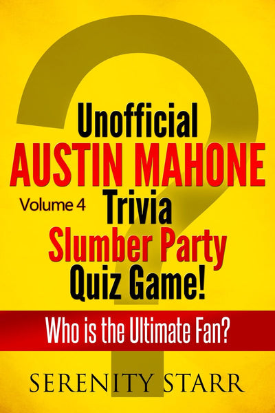 Ty no oficial austin mahone trivia slumber par quiz juego volumen 4