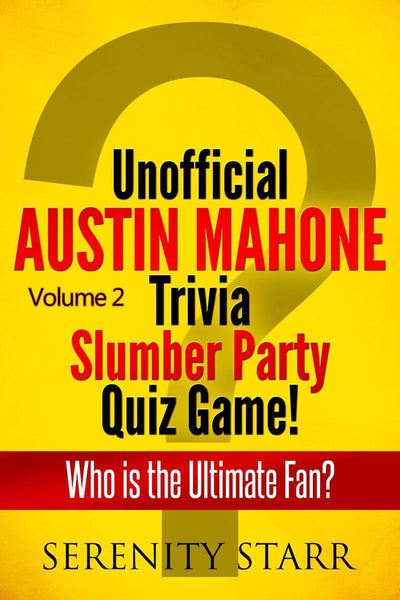 Ty no oficial austin mahone trivia slumber par quiz game volumen 2