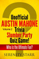 Ty no oficial austin mahone trivia slumber par quiz game volumen 2