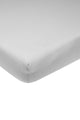 Meyco baby uni fitted sheet bed - light gray - 60x120cm
