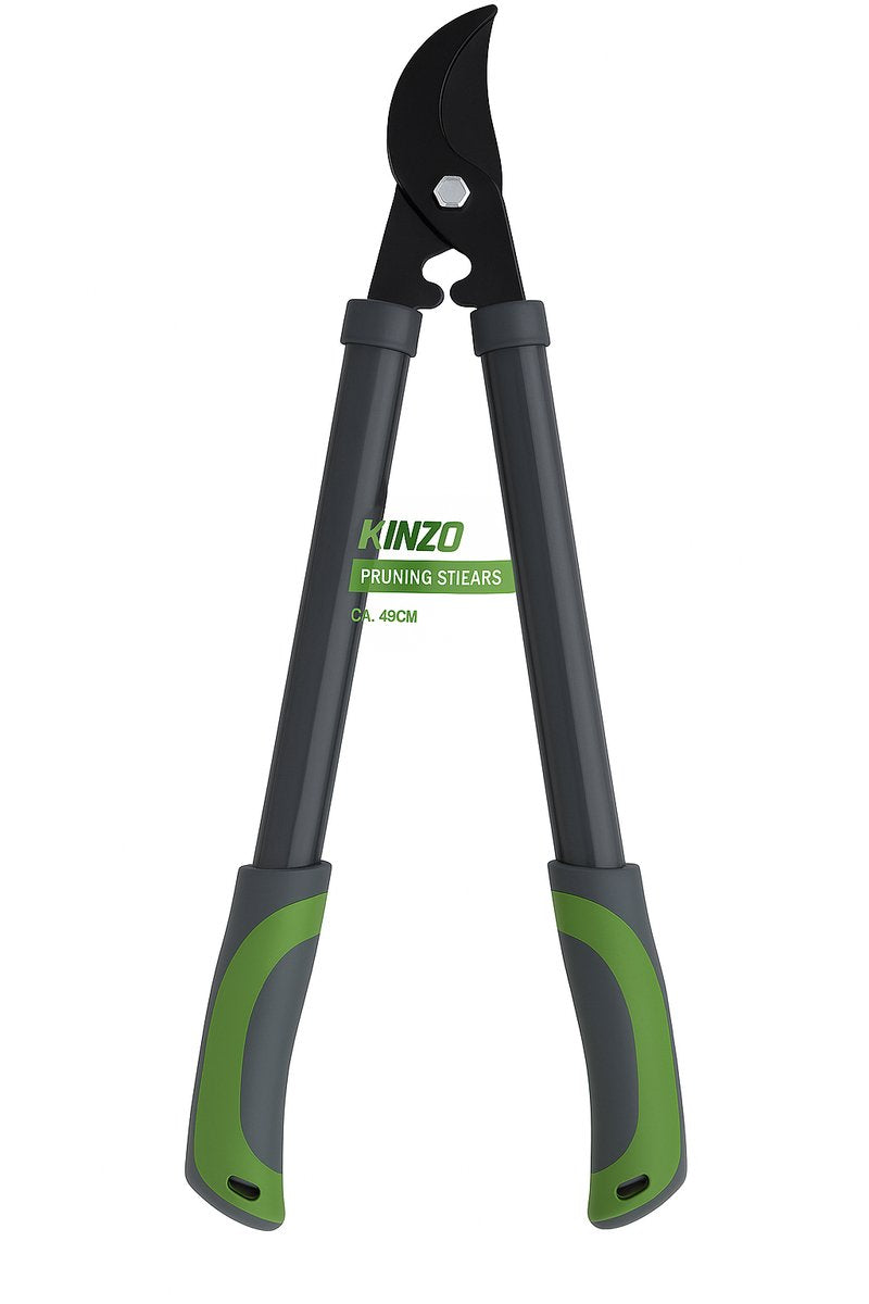 Forbici da potatura Kinzo telescopiche - forbici da giardino con impugnatura ergonomica - adatte per rami, arbusti e siepi - attrezzi da giardino per potature di precisione in giardino