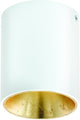 Eglo polasso opbouwspot - led - ø 10 cm - wit goud