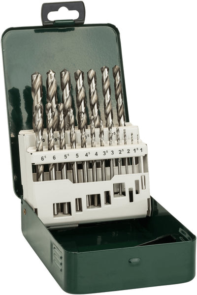 Bosch - Set di punte per metallo da 19 pezzi hss-g, din 338