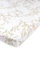 Materasso per box lenzuolo con angoli Meyco Baby Branch - sabbia - 75x95 cm