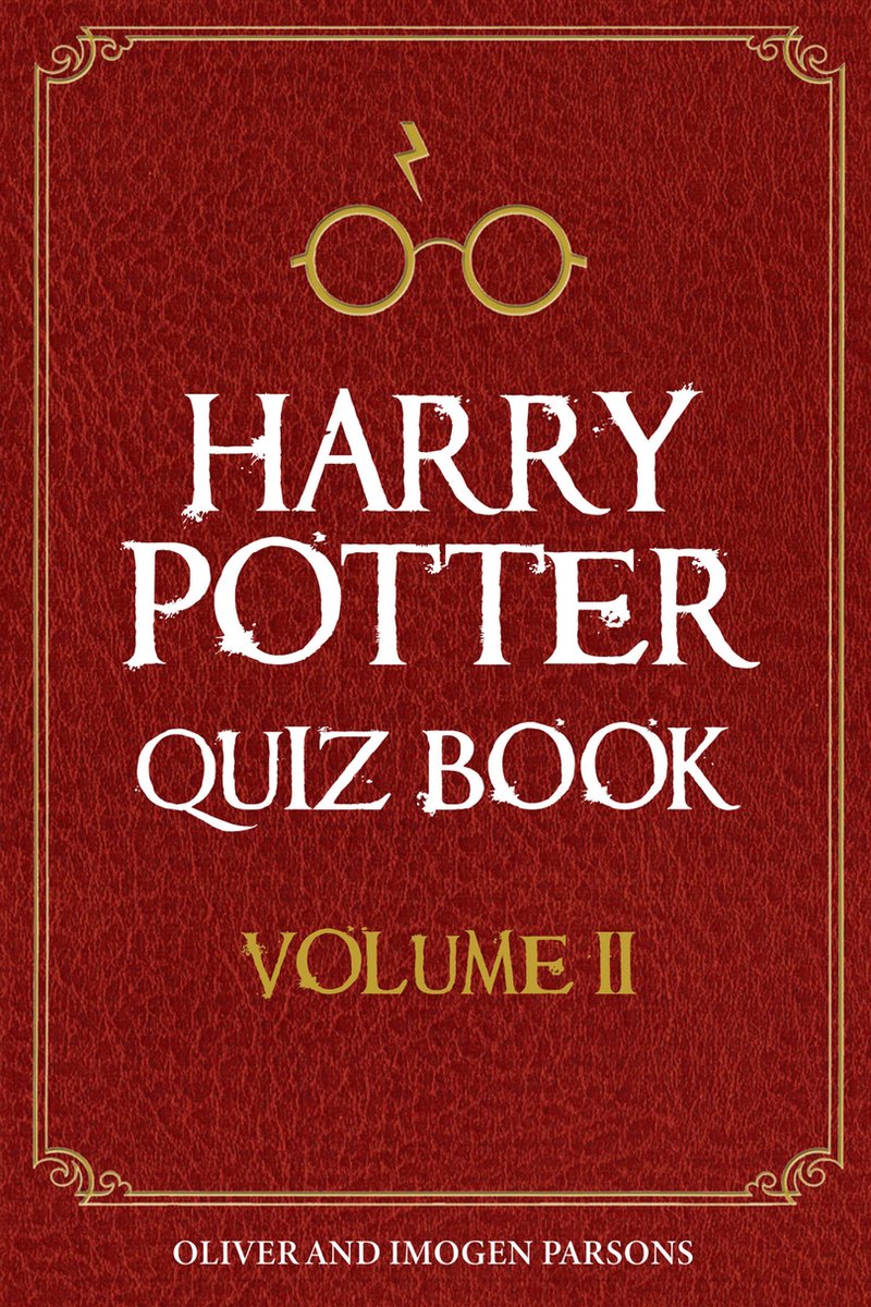 Libro de preguntas de harry potter volumen ii