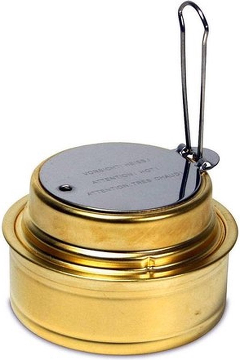 Bruciatore ad alcool Esbit - ottone - compatto - con maniglia
