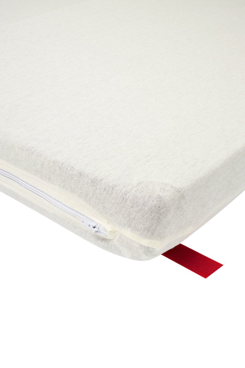 Meyco baby uni campingbed matrashoes - offwhite - 60x120cm