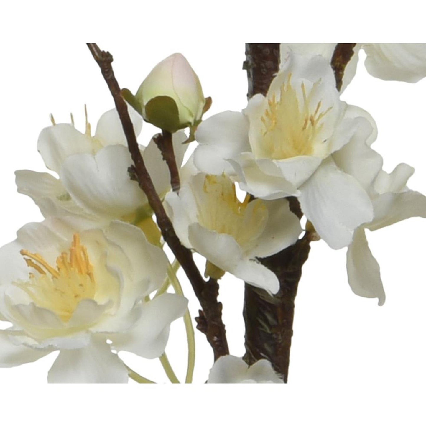 Decoris flor artificial flor h106cm blanco