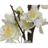 Decoris flor artificial flor h106cm blanco - afbeelding 2