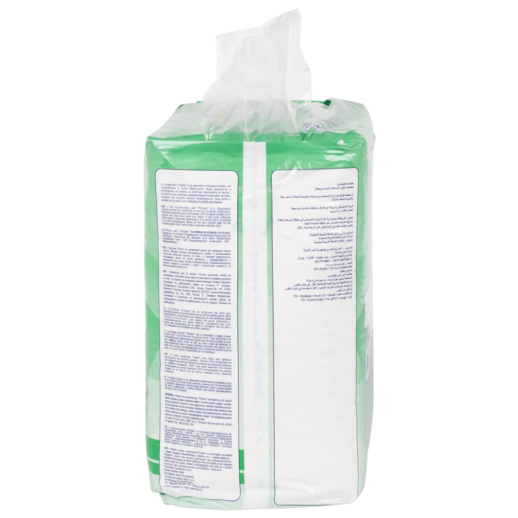 Vidaxl Flufsan Diaper incontente 15 ST Dimensioni L