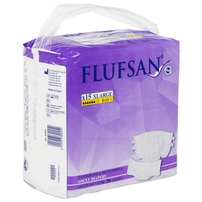 Vidaxl Flufsan Diaper incontente 15 ST Dimensioni xl