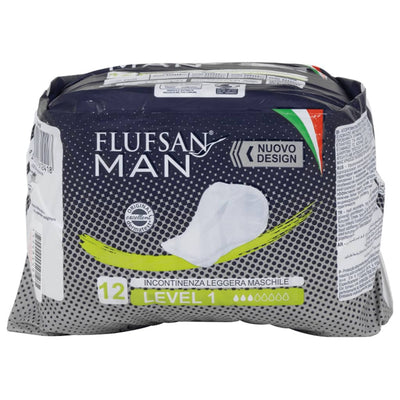 Vidaxl Flufsan Materiale di incontinenza per uomini 96 ST Livello 1
