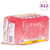 Material de incontinencia de Vidaxl Flufsan para mujeres 120 PCS