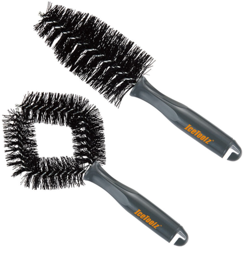 Icetoolz reiningsborstel set #c124 (2-delig)