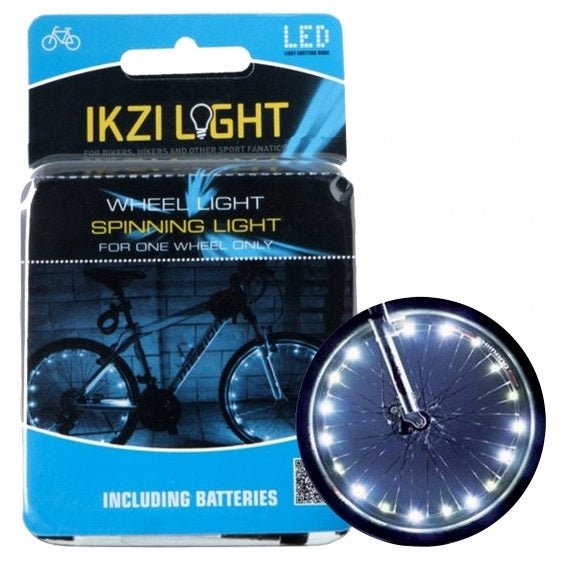Illuminazione a ruota ikzi per 2 ruote - LED blu