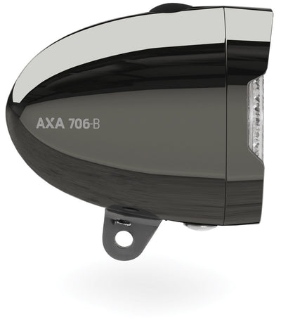 koplamp 706-B Retro 15 lux led batterij chroomzwart