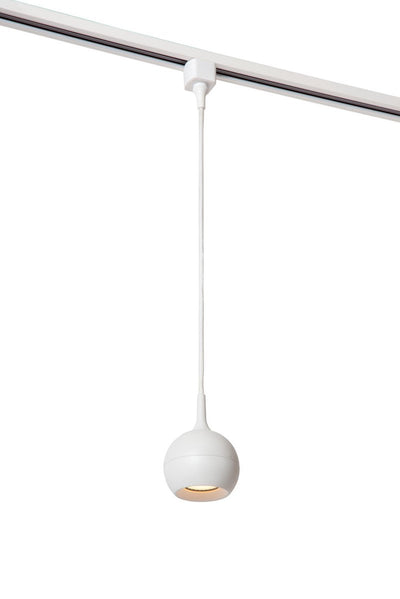 Lámpara colgante Lucide track favori - iluminación de riel con sistema de riel monofásico - 1xgu10 - blanco (extensión)