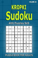 Libro de sudokus Kropki para adultos.