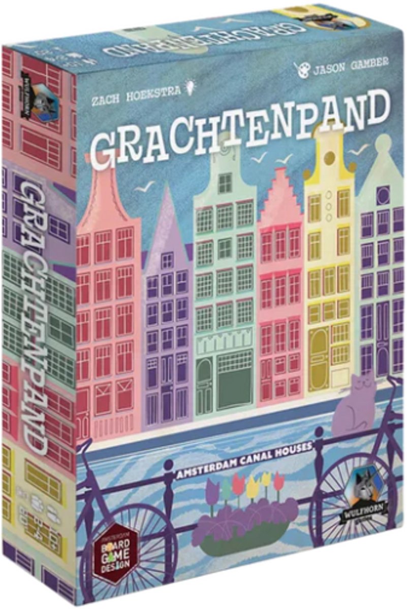 Wancelot grachtenpand kaartspel - nl en