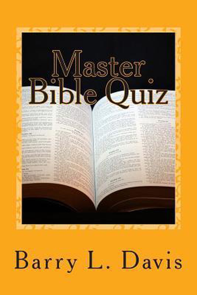 Quiz sulla Bibbia magistrale
