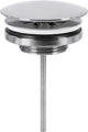 Tapón de drenaje diferente cromado - siempre abierto - ã˜ 72 mm - con tornillo