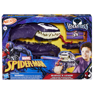 Spider-man marvel venomversus marvel's venom strike - speelgoedblaster - nerf - rollenspelspeelgoed - verkleedaccessoire