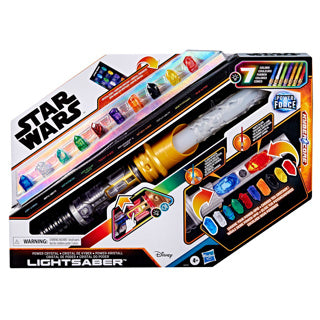 Star wars power crystal lightsaber - 7 kleuren